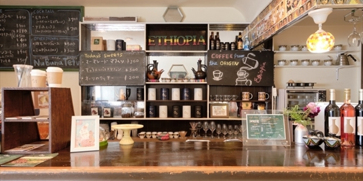 店内カウンター